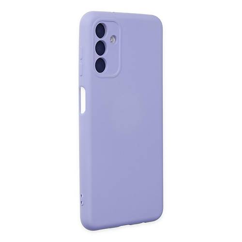 Galaxy A04S K�l�f Nano i�i Kadife Silikon - Lila