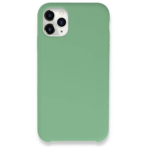 iPhone 11 Pro K�l�f Lansman Legant Silikon - Ye�il
