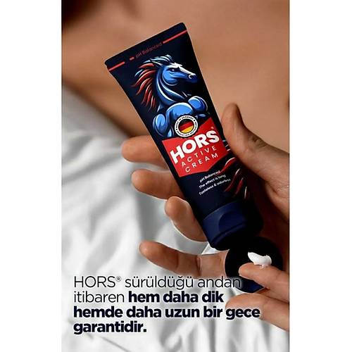 Hors Active Cream Gecikme Ve Sertle�me P.enis Kremi 50ml 3 Adet + 1 Adet Jel