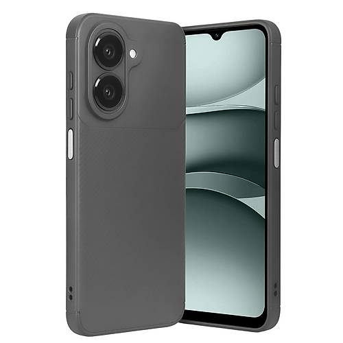 Galaxy A07 4G Auto Focus Karbon Kapak - Gri