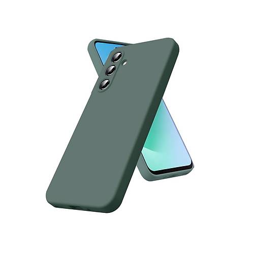 Galaxy S25 FE First Silikon - Koyu Ye�il