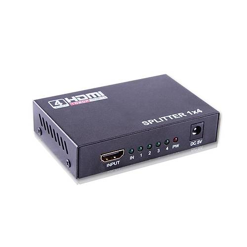 QPORT Q-SPL4 FULL HD 1 G�R�� 4�IKI�LI HDMI SPLITTER (S�NYAL �O�ALTICI)