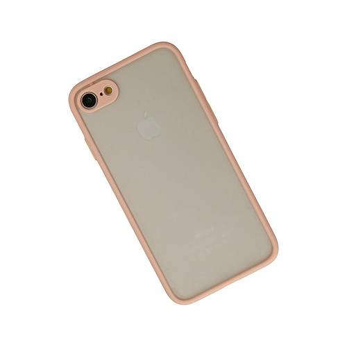 iPhone 7 K�l�f Montreal Silikon Kapak - Pembe