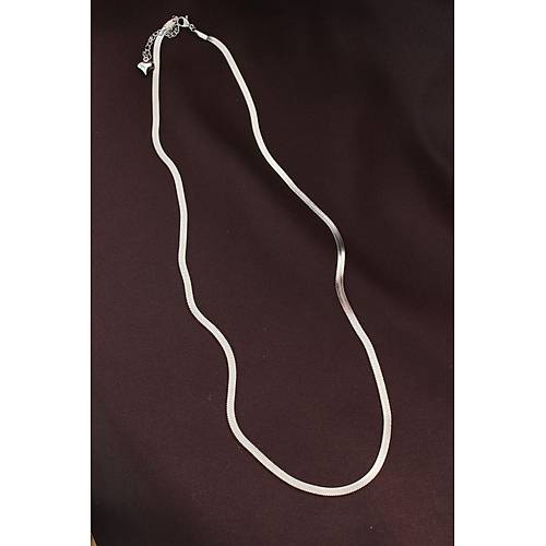 316L �elik G�m�� Renk 60 cm �talyan Zincir Kolye