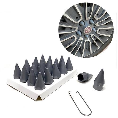 Sivri Mermi Bijon Kapa�� S�kme Aparatl� Gri 19mm