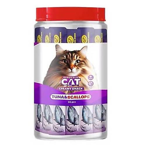 Cat S�v� Kedi �d�l� Ton Bal�kl� ve Deniz Tarakl� 30x15 Gr