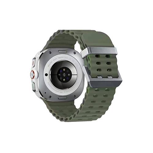 Watch 7 Ultra KR417 Rug Silikon Kordon - Koyu Ye�il