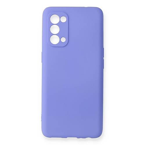Reno 5 Pro K�l�f First Silikon - Lila