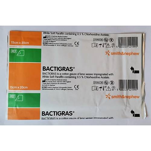 Bactigras - 15 cm x 20 cm - Steril