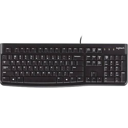 LOGITECH K120 Q USB KABLOLU KLAVYE S�YAH 920-002505