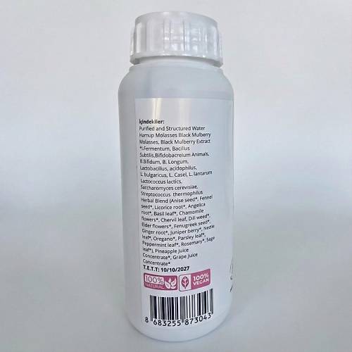 Probitox Probiyotik ��ecek 500 ml Canl� K�lt�rl� Prebiyotik Bitkisel Konsantre S�v�