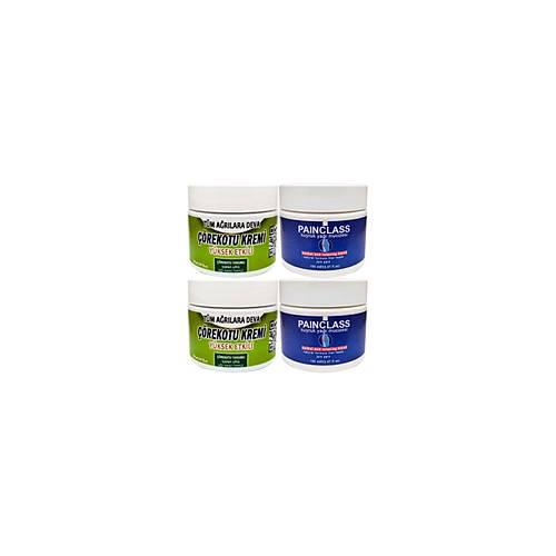 ��rek Otu Kremi Etkili Orta Boy 2x 100 ml + Painclass 2x 150 ml Kuyruk Ya�� Kremi