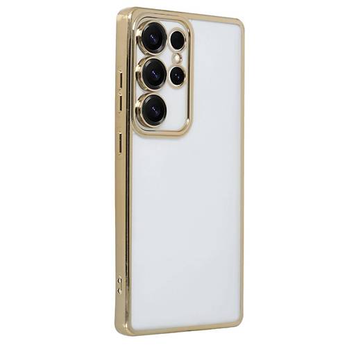 Galaxy S25 Ultra K�l�f Razer Lensli Silikon - Gold