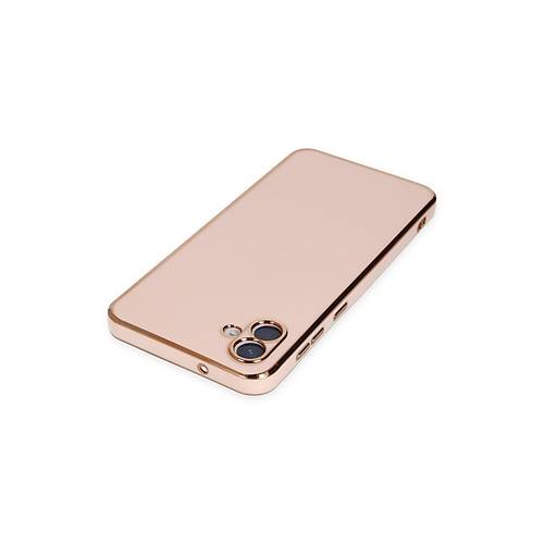 Galaxy A04 K�l�f Volet Silikon - Pembe