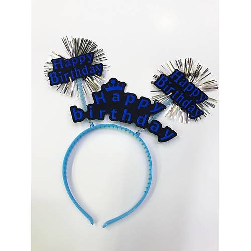 Happy Birthday Neon Renk Do�um G�n� Tac� 12 Adet