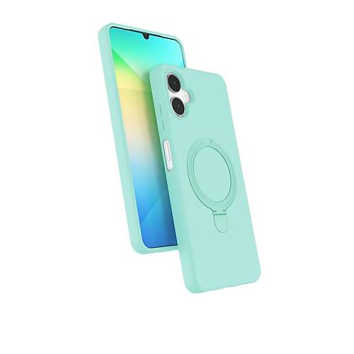 Galaxy A06 Regal Magsafe Standl� Kapak - Su Ye�ili