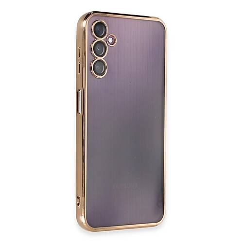 Galaxy A14 4G K�l�f Razer Lensli Silikon - Gold