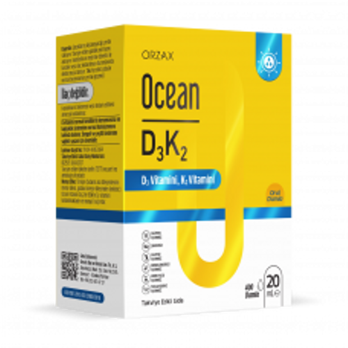 Ocean Vitamin D3 K2 Damla 20 mL