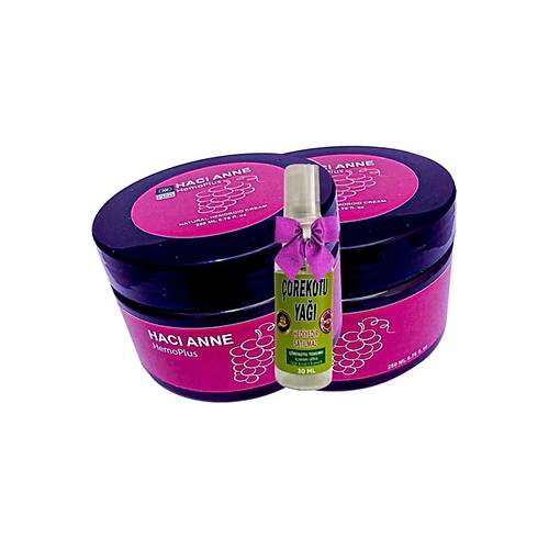 Hac� Anne Hemoplus Kremi 200 ml x 2 adet + ��rek Otu Ya�� 30 ml
