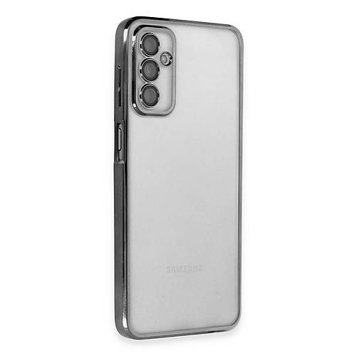 Galaxy M23 K�l�f Razer Lensli Silikon - Siyah