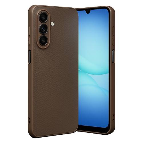 Galaxy A17 5G Thermax Silikon K�l�f - Kahverengi