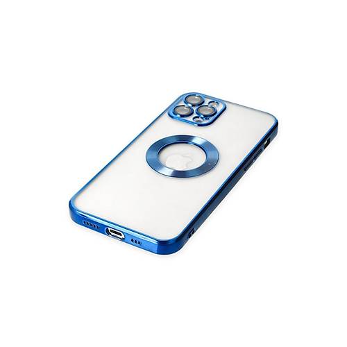 iPhone 12 Pro K�l�f Slot Silikon - Mavi