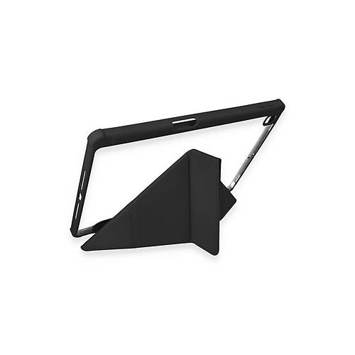 iPad 10.2 (8.nesil) K�l�f Kalemlikli Hugo Tablet K�l�f� - Siyah