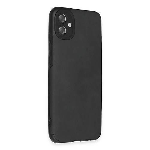 Galaxy A04E K�l�f Loop Deri Silikon - Siyah