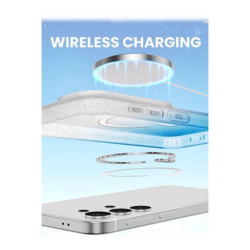 Galaxy S25 Plus Pummel Shiny Magsafe Kapak - Mavi