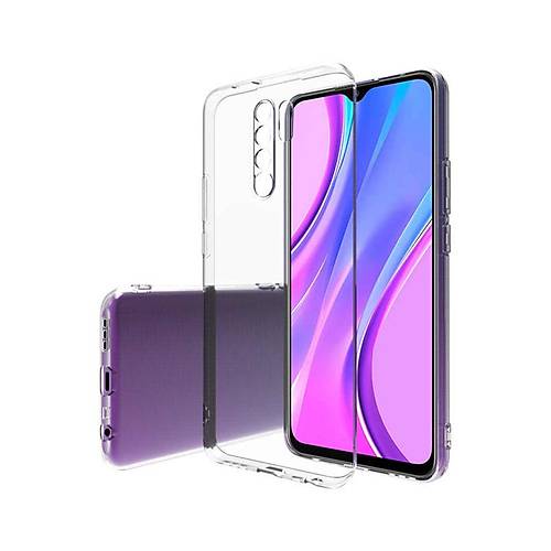 Redmi 9 K�l�f L�x �effaf Silikon - �effaf