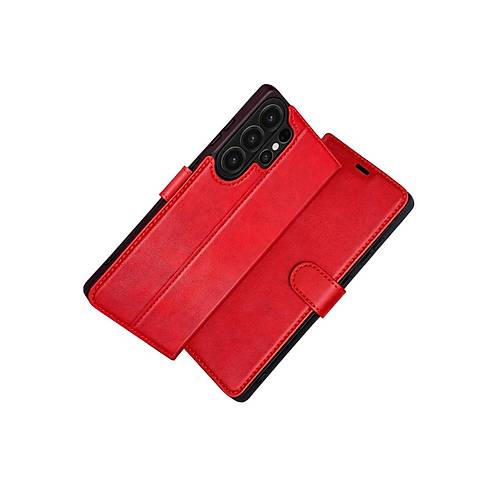 Galaxy S26 Ultra Trend S Plus Kapakl� K�l�f - K�rm�z�