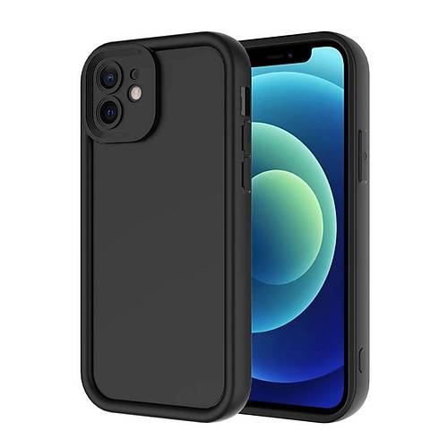 iPhone 11 K�l�f Viera Silikon - Siyah