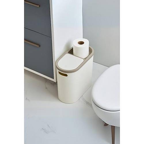 Beyaz Kapakl� WC Ka��tl�kl� ��p Kovas� & Ofis ��p Kovas� 10 Lt
