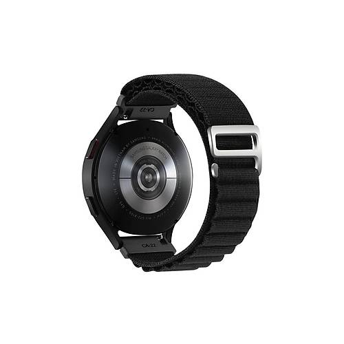 Watch 20mm KR410 Kuma� Kordon - Siyah