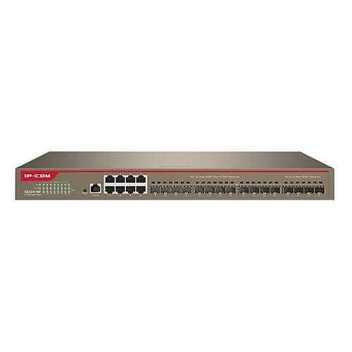 IP-COM G5324-16F 16 PORT SFP + 8 PORT GIGABIT L3 CLOUD Y�NET�LEB�L�R RACKMOUNT OMURGA SWITCH