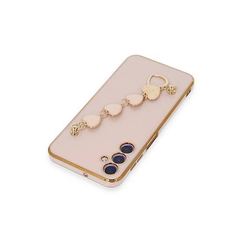 Galaxy A24 4G K�l�f Esila Silikon - Pudra