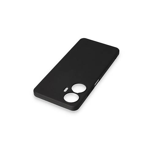 Realme C55 K�l�f First Silikon - Siyah