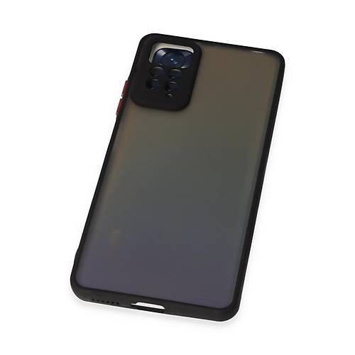 Redmi Note 12 Pro 4G K�l�f Montreal Silikon Kapak - Siyah
