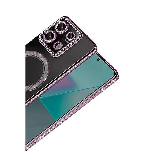 Redmi 13C Joke Simli Magneticsafe K�l�f - Pembe