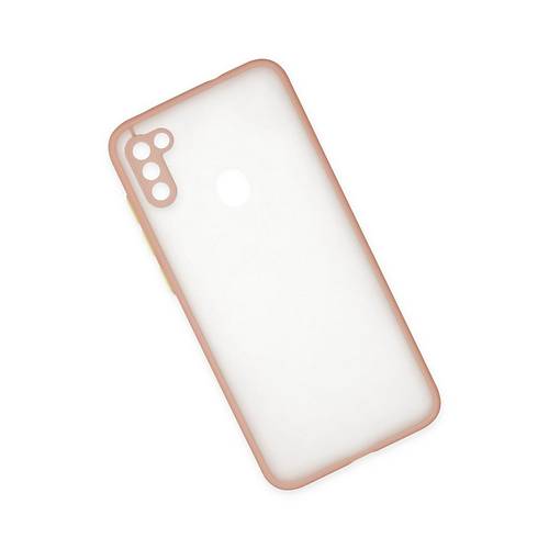 Galaxy A11 K�l�f Montreal Silikon Kapak - Pembe