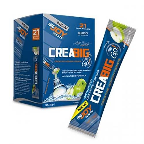 Crea Big Go! 21 Drink Packets Ye�il Elma