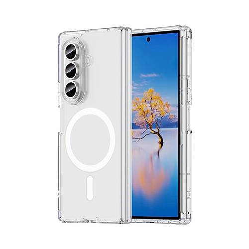 Galaxy Z Fold 7 K�l�f Magneticsafe �effaf Silikon - �effaf