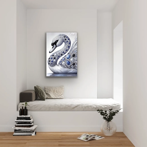 Elmasl� Ku�u Kanvas Tablo 70x100cm