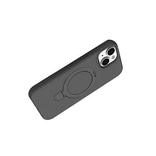 iPhone 15 Regal Magsafe Standl� Kapak - Titan Gri