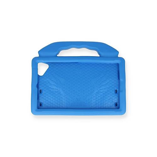 Tab M10 TB328FU K�l�f Like Stantl� Tablet Silikon - Mavi
