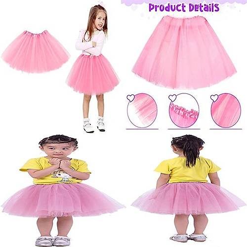 Pembe Renk T�t� Etek Bale Ete�i G�steri Ete�i �ocuk Bebek Boy