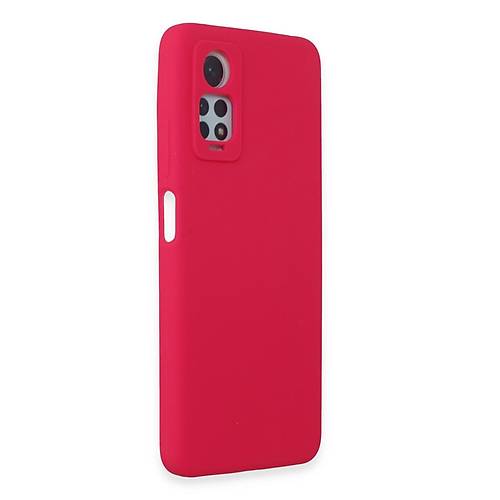 Redmi Note 12 Pro 4G K�l�f Nano i�i Kadife Silikon - Pembe