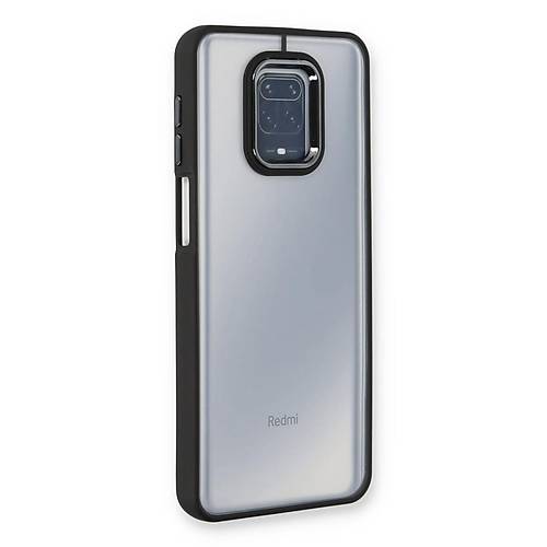 Redmi Note 9 Pro K�l�f Dora Kapak - Siyah