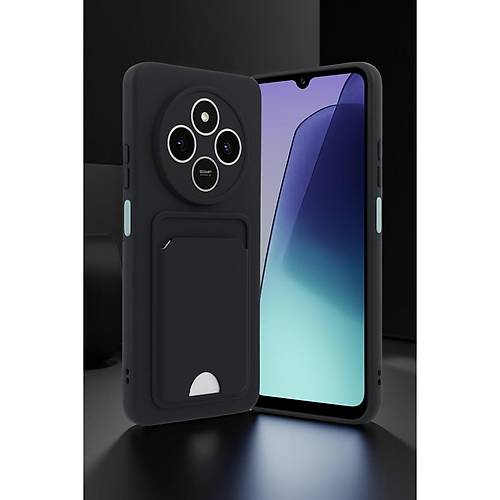 Redmi 14C Kelvin Kartvizitli Silikon - Lila