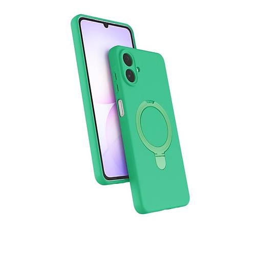 Galaxy A07 4G Regal Magsafe Standl� Kapak - Ye�il